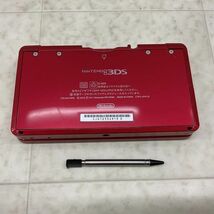 1円〜 動作確認/初期化済 箱無 ニンテンドー3DS CTR-001 フレアレッド_画像4