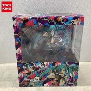 1円〜 グッドスマイルカンパニー 1/8 初音ミク Tell Your World Ver.