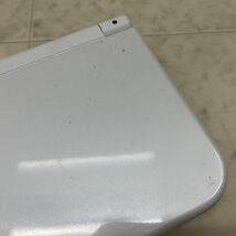 1円〜 動作確認/初期化済 箱無 newニンテンドー3DS LL RED-001 パールホワイト_画像5