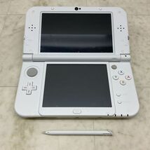 1円〜 動作確認/初期化済 箱無 newニンテンドー3DS LL RED-001 パールホワイト_画像2