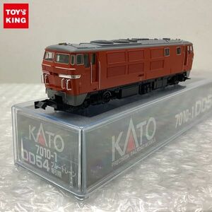 1円〜 動作確認済 KATO Nゲージ 7010-1 DD54 ブルートレイン 牽引機 鉄道模型