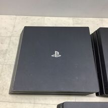 1円〜 動作確認済 初期化済 箱無 PlayStation4 本体 CUH-2000A ブラック、PS4 Pro 本体 CUH-7100B ブラック 2点_画像2