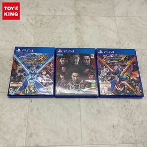 1円〜 PS4 龍が如く7 光と闇の行方 ロックマンXアニバーサリーコレクション2 他