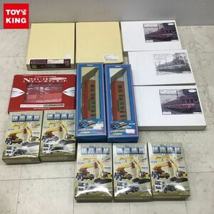 1円〜 訳あり TOMIX等 Nゲージ トーマスNゲージシリーズ 駅セット 17mm旧国キット 営団丸の内線 400・500形 300形ボディキット他