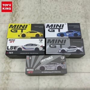 1円〜 1/64 MINI GT ポルシェ 911 カレラ 4S、HKS トヨタ GR スープラ No.77 他