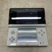 1円〜 欠品 動作確認/初期化済 ニンテンドー3DS CTR-001 本体 アイスホワイト ミスティピンク_画像3