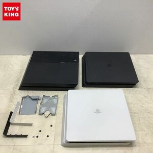 1円〜 訳あり ジャンク PS4 本体 CUH-1100A、CUH-2100B ブラック 他