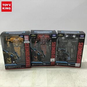 1円〜 未開封含 トランスフォーマー STUDIO SERIES SS-33 ディセプティコン ランページ、SS-EX ディセプティコン スキップジャック他