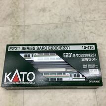 1円〜 KATO Nゲージ 10-470 E231形 サロE230/E231 2両セット 10-436 221形 2両増結セット_画像2