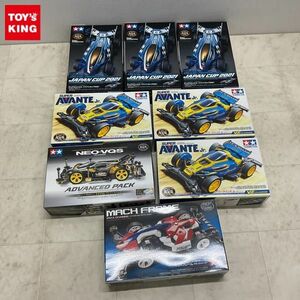 1円〜 タミヤ ミニ四駆 1/32 デュアルリッジJr. ジャパンカップ2021 ポリカボディ VZシャーシ スーパーアバンテJr VZシャーシ 他