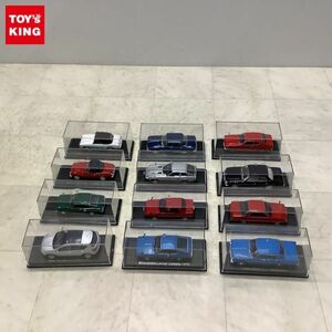 1円〜 1/43 日産名車コレクション 他 グロリア 1967、フェアレディ 2000 1967 等