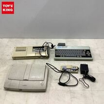 1円〜 訳あり NEC PCエンジン DUO-R 本体、SEGA SK-1100 SG-1000シリーズキーボード 等_画像1