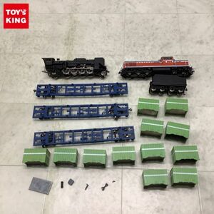 1円〜 訳あり ジャンク KATO他 HOゲージ 鉄道模型 DE10 538、D51 528 蒸気機関車 等