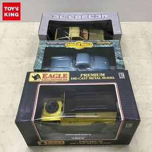 1円〜 American Muscle 等 1/18 1961 CHEVROLET CORVETTE、1981 De Lorean Gold Edition 他