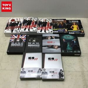 1円〜 訳あり DVD レバレッジ THE 1ST SEASON BOX I、相棒16 BOX II 他