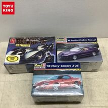 1円〜 未開封 amt 1/25 バットマン バットモービル レベル 1/25 98 Chevy Camaro Z-28 他_画像1