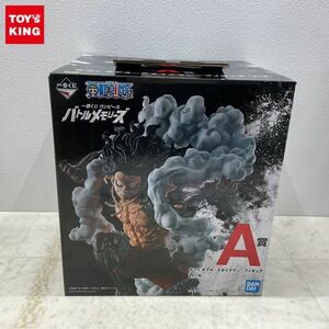 1円〜 未開封 一番くじ ONE PIECE バトルメモリーズ A賞 ルフィ ギア4 スネイクマン フィギュア