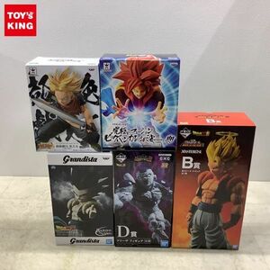 1円〜 未開封 一番くじドラゴンボール BACK TO THE FILM B賞 超ゴジータ SUPER DRAGON BALL HEROES 超絶戯巧 其ノ五 トランクス 他