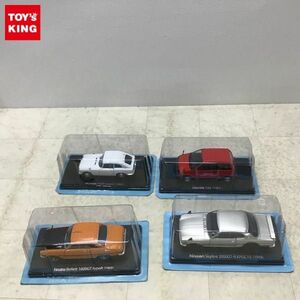 1円〜 アシェット 国産名車コレクション 1/24 日産スカイライン2000 GT-R KPGC10（1970）、ホンダ シティ（1981）他