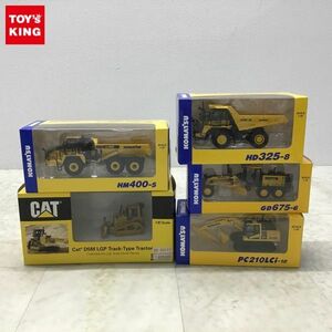 1円〜 NORSCOT 1/87 Cat D5M LGP トラック タイプ トラクター、コマツ オリジナル ミニチュア（非売品） 1/87 HM400-5他