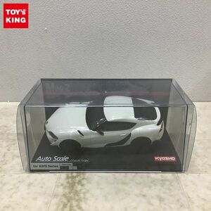 1円〜 京商 ミニッツ オートスケールコレクション トヨタ GR Supra TRD Aero ホワイトメタリック