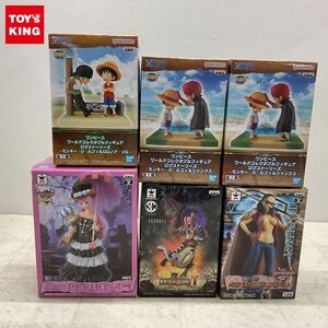 1円〜 未開封 ONE PIECE WCF ログストーリーズ モンキー・D・ルフィ&ロロノア・ゾロ DXF THE GRANDLINE LADY SPECIAL ペローナ 他