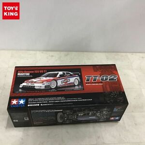 1円〜 タミヤ 電動RC・4WDレーシングカー 1/10 アルファロメオ 155 V6 TI マルティーニ（TT-02シャーシ）