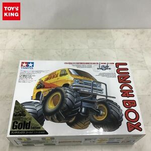 1円〜 タミヤ 電動RC オフロードカー 1/12 ランチボックス（540タイプ モーター付）ゴールド エディション