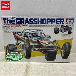 1円〜 タミヤ 1/10 電動RCレーシングバギー グラスホッパー キャンディーグリーンエディション ラジコン