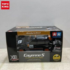 1円〜 未開封 タミヤ 1/10 XB エキスパートビルド 4WD オフロードカー ポルシェ カイエンS トランスシベリア 2007