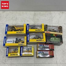 1円〜 コマツオリジナルミニチュア 1/87 FH160-1 FORKLIFT バンダイ 1/150 ワーキングビークル vol.2 石油タンクローリー編 他_画像1