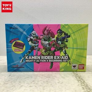 1円〜 バンダイ S.H.Figuarts 仮面ライダーエグゼイド マイティアクションX ビギニングセット