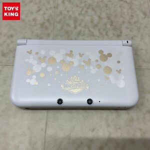 1円〜 動作確認/初期化済 箱無 ニンテンドー3DS LL SPR-001(JPN) 本体 ディズニー マジックキャッスル マイ・ハッピー・ライフ モデル