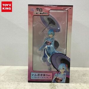 1円〜 KADOKAWA 1/8 Re:ゼロから始める異世界生活 レム 浮世絵Ver.