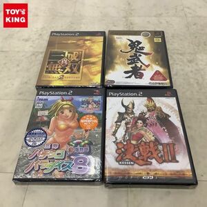 1円〜 未開封 PS2 ソフト 真・三國無双2 決戦II 鬼武者 等