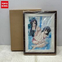 1円〜 キャラアニ School Days 西園寺世界＆桂言葉 複製原画_画像1