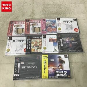 1円〜 未開封 PS ソフト ボンバーマン ブロックくずし 他