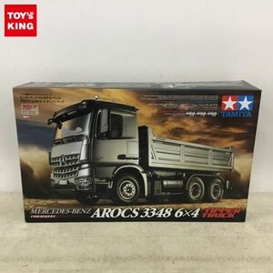 1円〜 同梱不可□ タミヤ 電動RCビッグトラックシリーズ 1/14 ビッグトラック メルセデスベンツ アロクス3348 6x4ダンプトラック