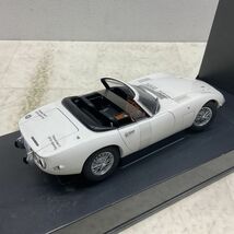 1円〜 破損 オートアート 1/18 007は二度は死ぬ トヨタ 2000GT CABRIO ジェームズ・ボンド ver. ホワイト_画像3