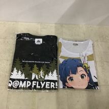 1円〜 アイドルマスター ミリオンライブ!等 2nd LIVE公式ショッピングバッグ、フルカラーTシャツ 七尾 百合子 ルミエールパピヨンver他_画像8