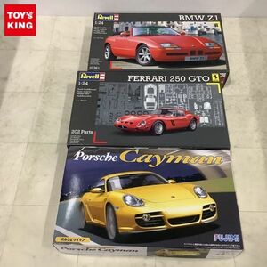 1円〜 フジミ 1/24 ポルシェ ケイマン、Revell 1/24 フェラーリ250 GTO、BMW Z1