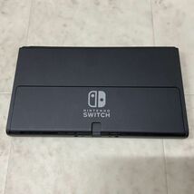 1円〜 動作確認/初期化済 箱無 Nintendo Switch 有機ELモデル HEG-001 本体 Joy-Con ネオンブルー ネオンレッド ドッグ 他_画像3