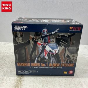 1円〜 破損 ポピー 1/12 仮面ライダー新1号＆新サイクロン号