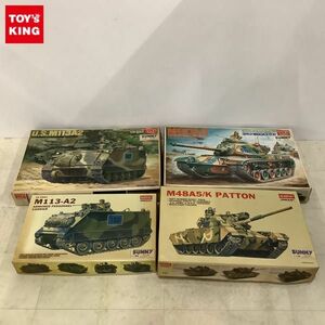 1円〜 アカデミー 1/35 U.S. M113A2、U.S. M60A3 105mm GUN TANK 他