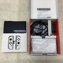1円〜 動作確認/初期化済 Nintendo Switch 有機ELモデル HEG-001 本体 ホワイト_画像2