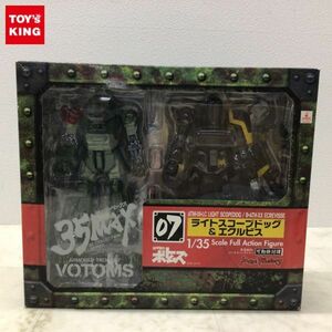 1円〜 未開封 マックスファクトリー 35-MAX AT-COLLECTION SERIES 1/35 装甲騎兵ボトムズ ライトスコープドッグ&エクルビス