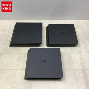 1円〜 動作確認済 初期化済 箱無 PlayStation4 本体 CUH-1200B、CUH-2000A、CUH-2200A ブラック