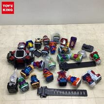 1円〜 訳あり バンダイ 仮面ライダー リバイス DXデモンズドライバー、バリッドレックスバイスタンプ、キングコブラバイスタンプ他_画像1