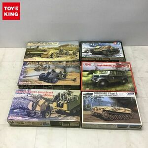 1円〜 グンゼ産業 等 1/35 ボルグヴァルドB IV＆ A型重装薬運搬車 1/48 ドイツ駆逐戦車 ヘッツァー 中期生産型 他