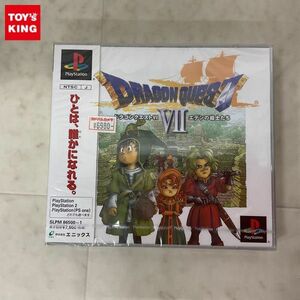 1円〜 未開封 PS PlayStation ドラゴンクエストVII エデンの戦士たち/B